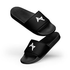 AKPH BLK/WHT logo Men's slides (2 colors | 39-47)