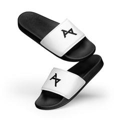 AKPH WHT/BLK logo Men's slides (2 colors | 39-47)