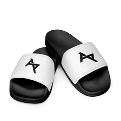 AKPH WHT/BLK logo Men's slides (2 colors | 39-47)