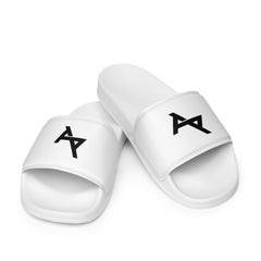 AKPH WHT/BLK logo Men's slides (2 colors | 39-47)