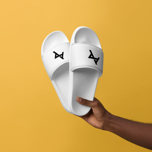 AKPH WHT/BLK logo Men's slides (2 colors | 39-47)