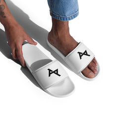 AKPH WHT/BLK logo Men's slides (2 colors | 39-47)