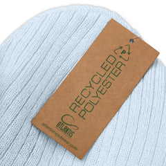 AKPH brown block logo ribbed knit beanie (8 colors)