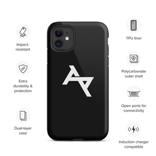 AKPH logo tough iPhone case 🎨