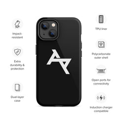 AKPH logo tough iPhone case 🎨