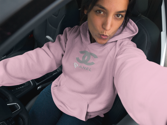 PANEL™ "GRY BLK" back hoodie w logo (10 colors | S-5XL)